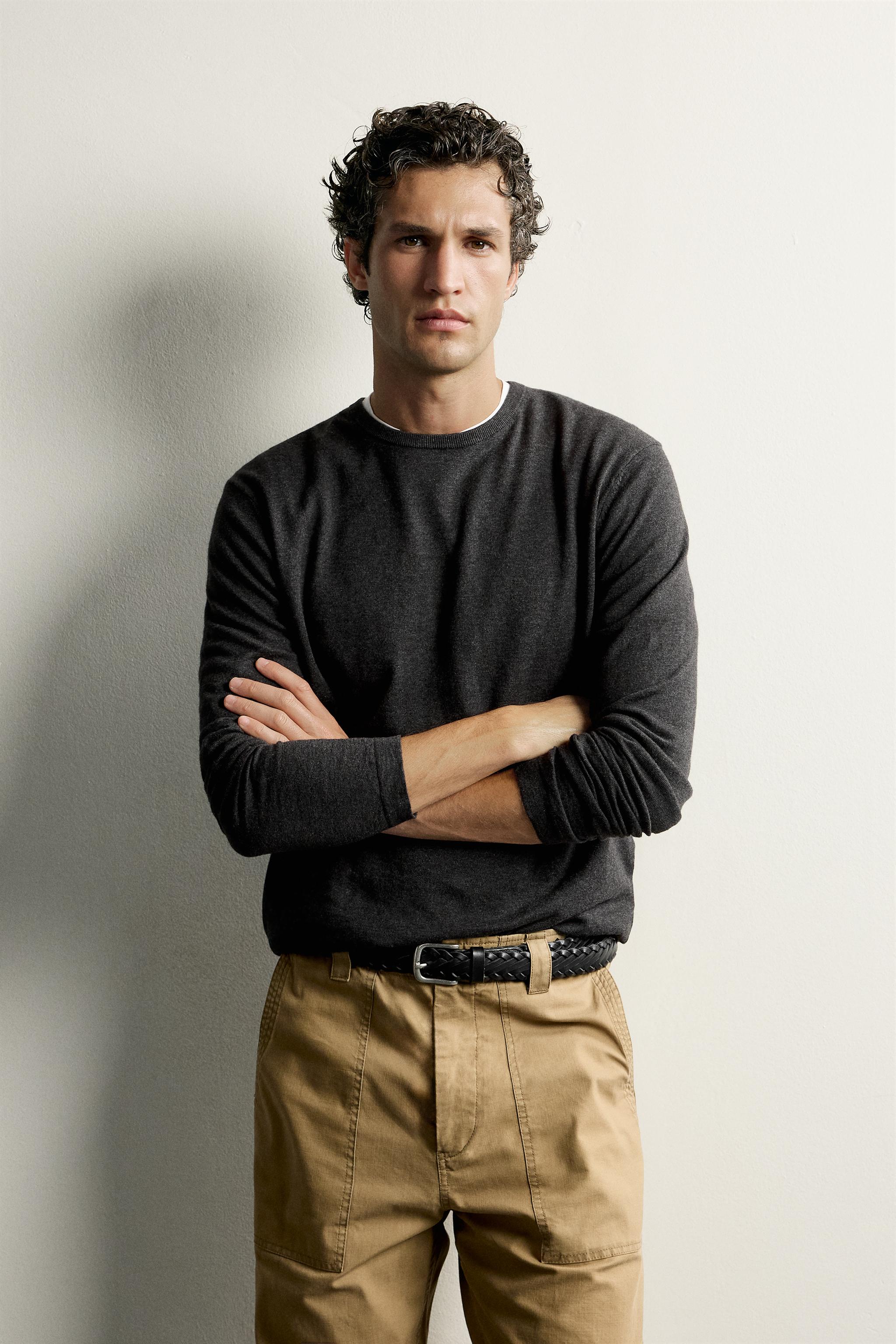 PULL REGULAR FIT COTON - CACHEMIRE